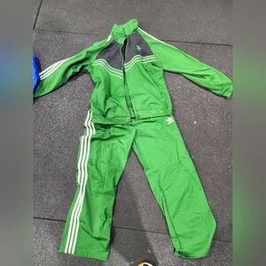 Adidas warm up jump suit medium